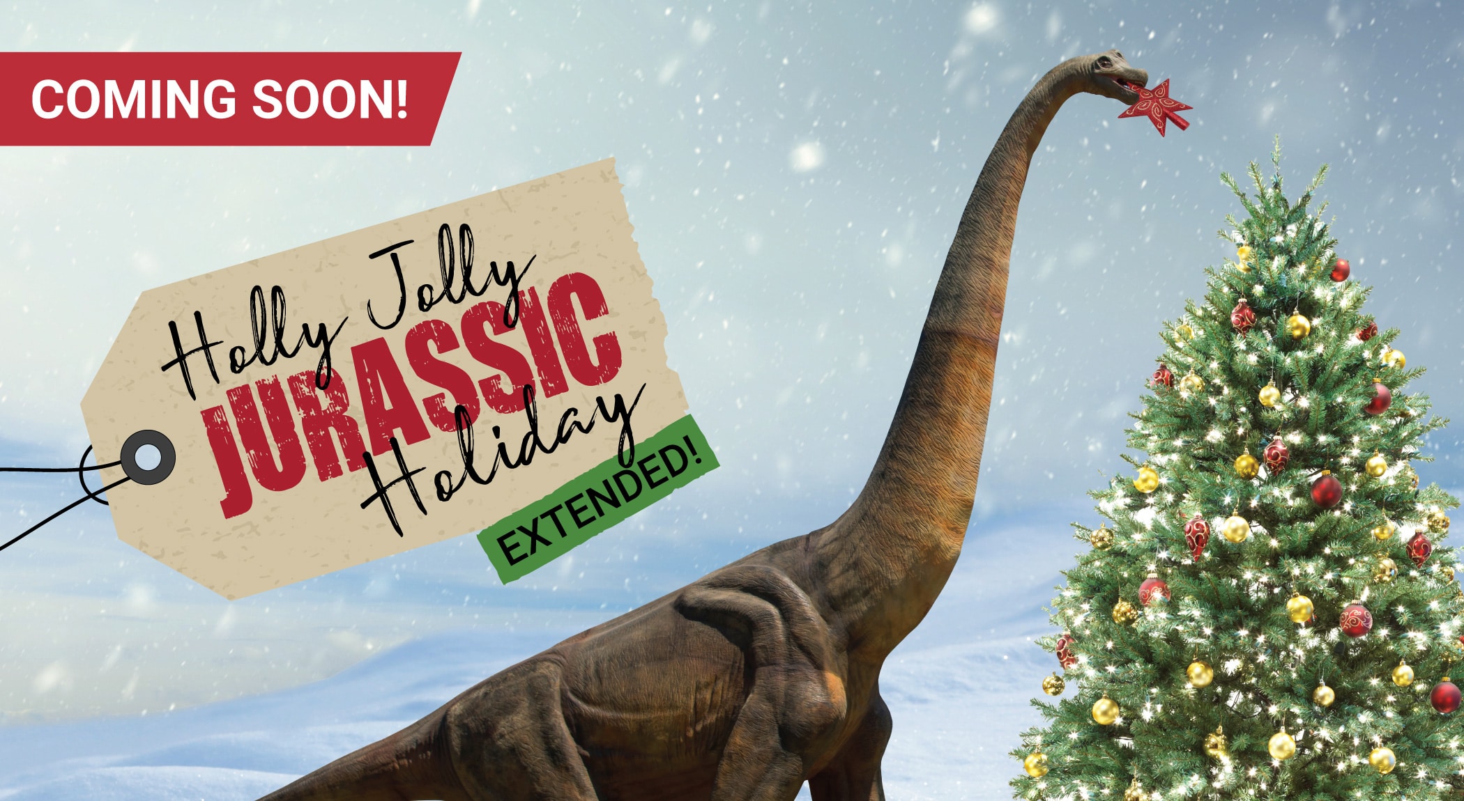 Holly Jolly Jurassic Holiday