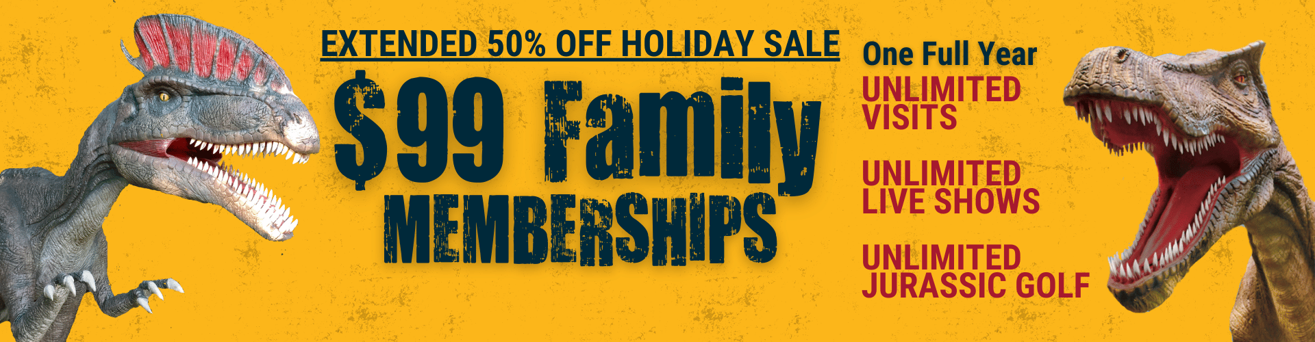 $99 Family Membership Holiday Sale