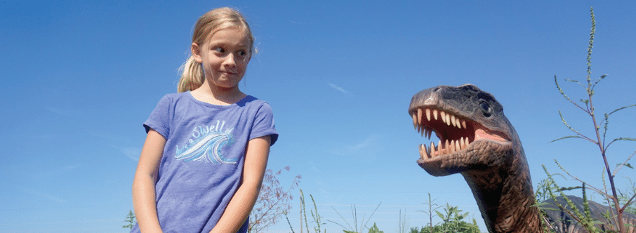 Girl with Raptor