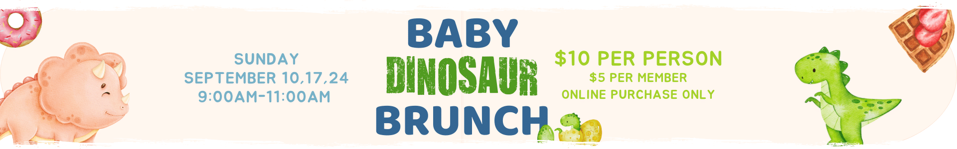 Baby Dinosaur Brunch